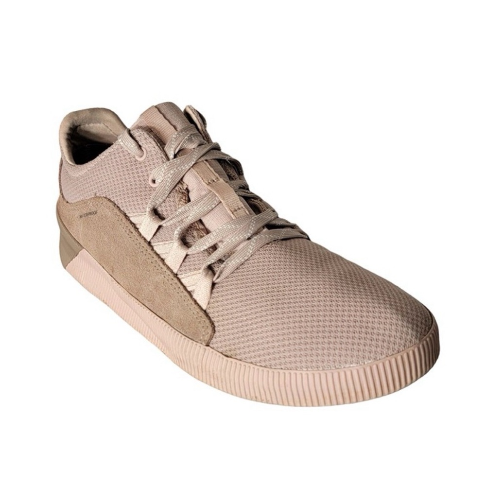 Sorel Sneakers Womens 10 Out N About Plus Shoes Tan Waterproof Suede Casual.